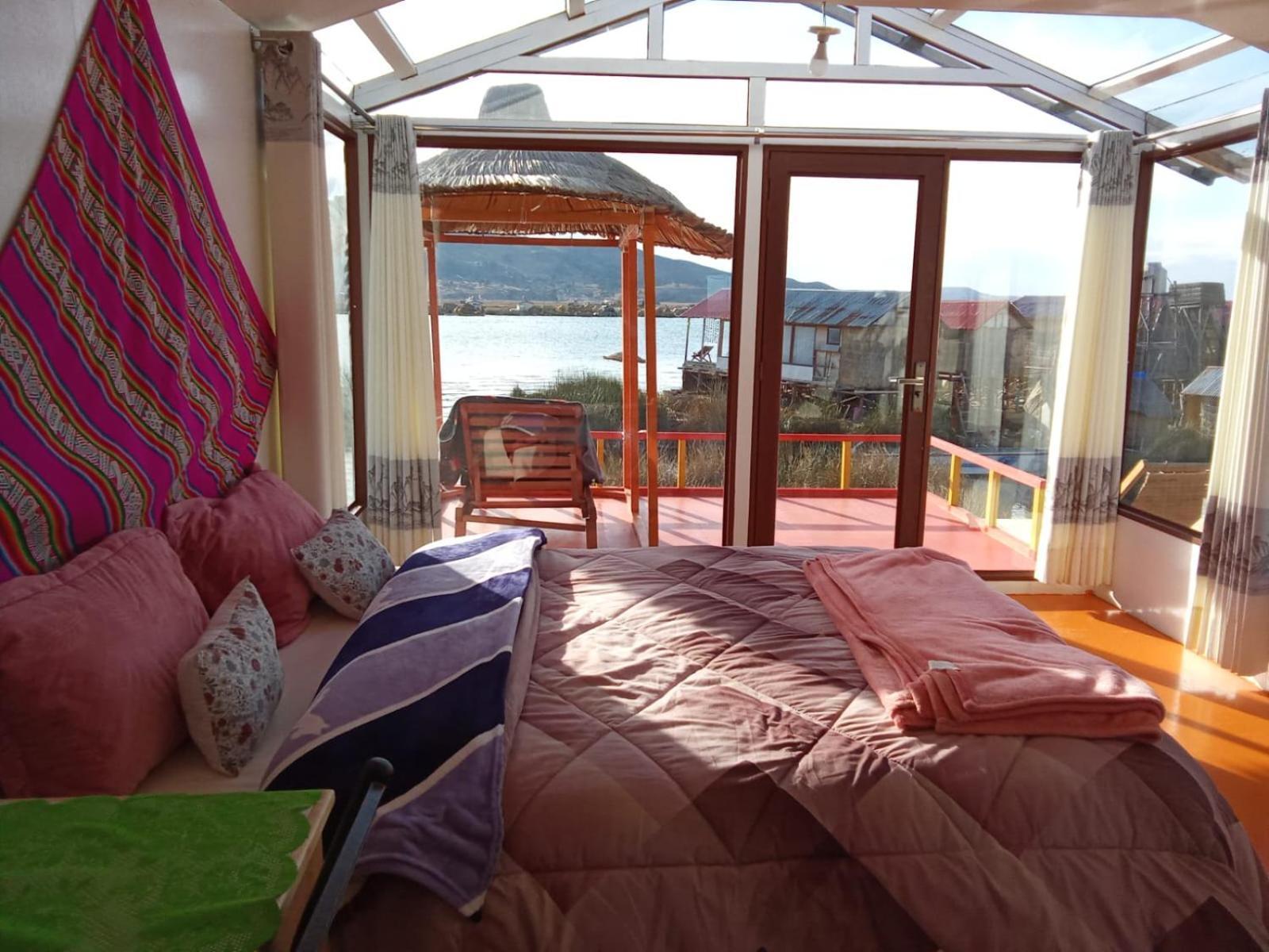 פונו Uros Titicaca Coila Lodge חדר תמונה